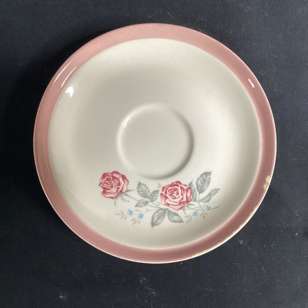 Cunningham & Pickett Dixie Rose Replacement Saucer